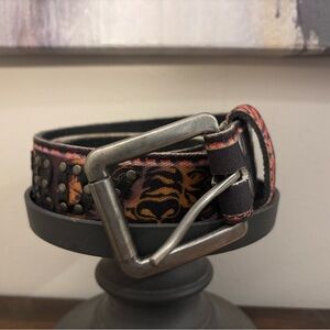 Ed Hardy | Leather Studded Belt